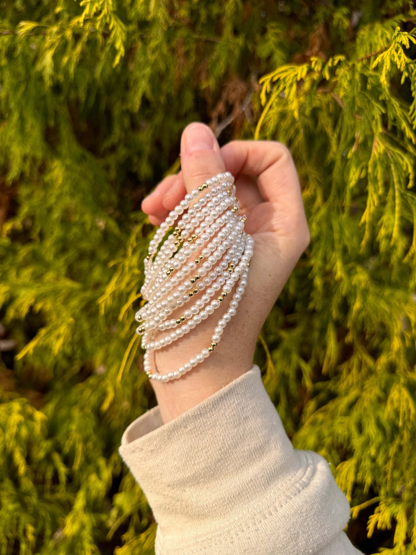 Dainty Pearl Bracelet