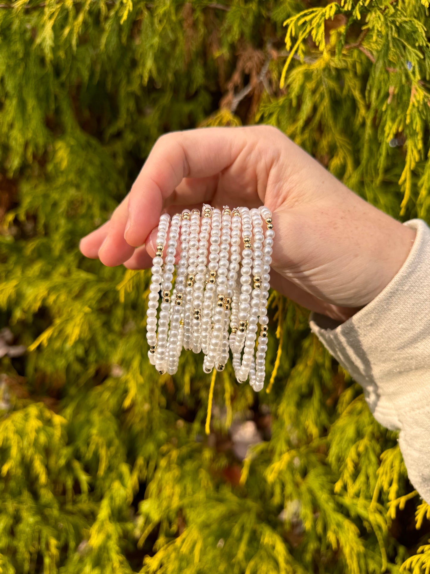 Dainty Pearl Bracelet